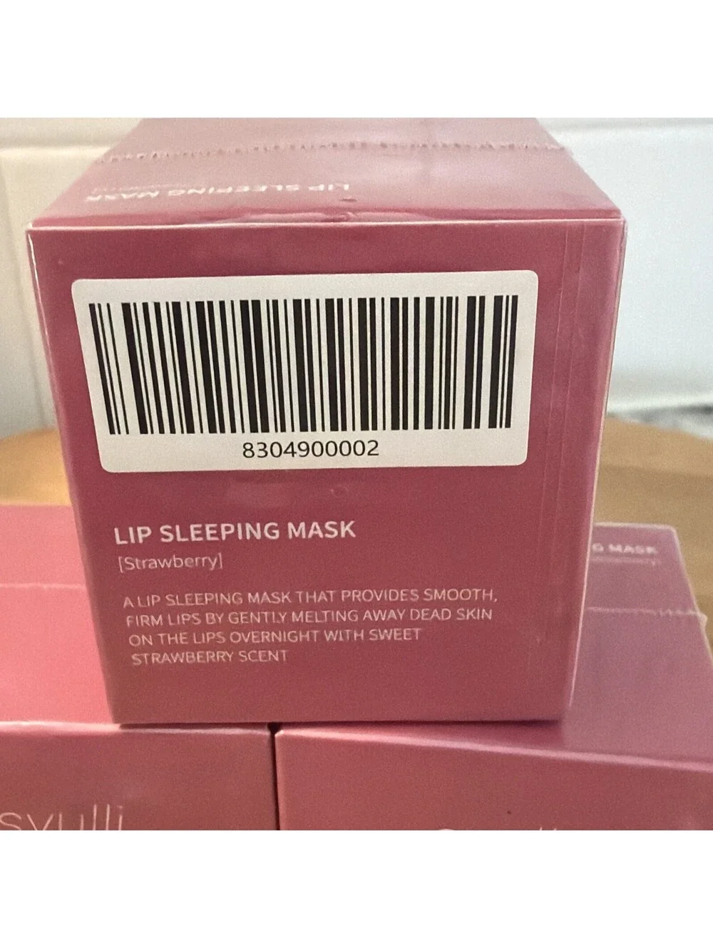 Syulli Sleeping Lip Mask Lot Of 3
